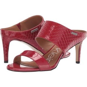 Calvin Klein Cicily Heeled Sandal - Open Back